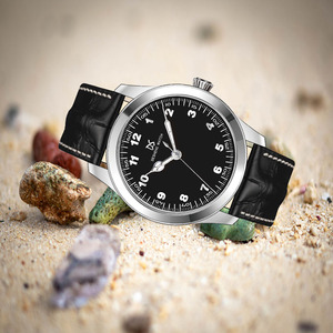 Dial logotipo personalizado reloj mecánico de lujo japonés movimiento hombres reloj - Product Image 4