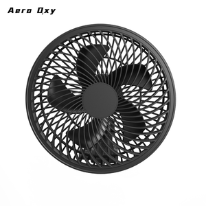 Ventilateur à pince pour tente de culture de 6 pouces, moteur EC personnalisé silencieux, 10 vitesses de vent dynamiques et oscillation à 3 niveaux, étanche - Product Image 5