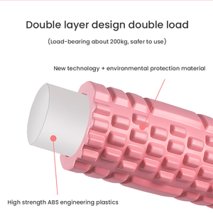 Huayi Tùy Chỉnh Ghi Nhãn Tư Nhân EVA Spiked Tập Thể Dục EVA + PVC + PE 2 Trong 1 Bọt Con Lăn <span class=keywords><strong>Spiky</strong></span> Bọt Con Lăn - Product Image 5