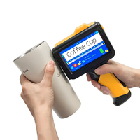 Impresora de Inyección de Tinta Portátil Multifuncional con Pantalla Táctil Inteligente, Impresora Mini Multifuncional para Imprimir Números, Fechas de Caducidad y Etiquetas
