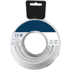 Avvolgitubo tubolare H05VV-F 2 x 1,00 mm, 20 m, ideale per collegare apparecchiature elettriche e fornire alimentazione. - Product Image 1