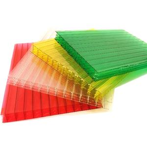 Lámina de policarbonato de techo transparente multipared de colores <span class=keywords><strong>en</strong></span> varios tamaños - Product Image 4