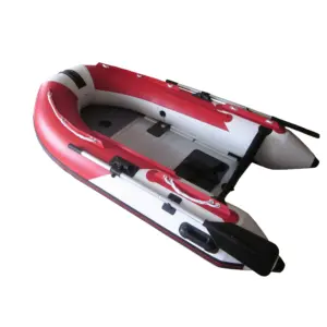 Barco de kayak inflable de pesca con suelo de aluminio de 2,7 m
