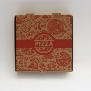 <span class=keywords><strong>Scatole</strong></span> per <span class=keywords><strong>Pizza</strong></span> riutilizzabili di <span class=keywords><strong>dimensioni</strong></span> personalizzabili all'ingrosso con goffratura e rivestimento UV in cartone ondulato contenitore per alimenti da asporto - Product Image 5