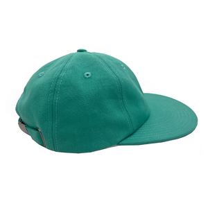 Casquette de baseball à profil bas, non structurée, à 6 panneaux, en coton recyclé écologique et durable, brodée, avec visière plate, vente en gros - Product Image 4