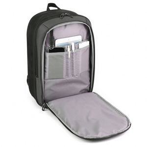 Expandable Men's Business Laptop <b>Backpack</b> Zipper Waterproof Anti-Theft Multi-Pocket Design 20-35L Capacity <b>Nylon</b> Material for - Product Image 5