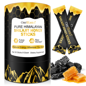 Bâtonnets de miel de Shilajit pur d'origine, naturels, en gros, packs de miel de Shilajit de l'Himalaya pour favoriser la santé globale du corps et la vitalité - Product Image 1