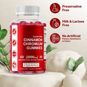 OLLI porsiyon başına 2000 mg şekersiz Vegan tarçın krom Gummies beyin takviyesi Ceylon tarçın Gummies hamile olmayan için - Product Image 4