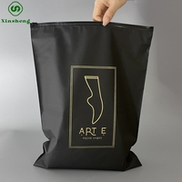 Noir mat refermable personnalisé dimensionnement petit Mini mignon Horizontal Poly plastique givré fermeture éclair paquet sac pour coque de téléphone