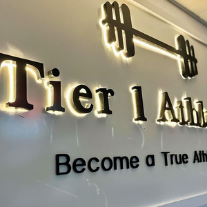 Hot Sản phẩm bán chạy cá nhân dẫn đăng ký tùy chỉnh kim loại biển báo Halo lit cửa hàng dấu hiệu tùy chỉnh chiếu sáng dấu hiệu Backlit - Product Image 4