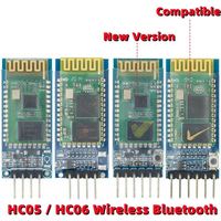 Module émetteur-récepteur sans fil RF BT HC-05 HC-06, module esclave HC05 / HC06, convertisseur et adaptateur RS232 / TTL vers UART
