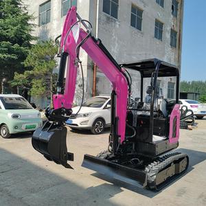 Mini-excavatrice sur chenilles en acier de 2,5 tonnes pour la construction - Product Image 3