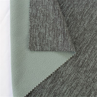 Tissu polaire cationique imprimé double face 100 % polyester de haute qualité et confortable pour vêtements d'extérieur pour filles
