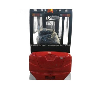 Chariot élévateur électrique CPO-20, capacité 2000 kg, mât à trois étages, pneus pleins, utilisation en intérieur, usine de fabrication - Product Image 5