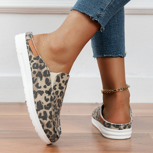 Canvas Slip on Half <strong>Shoes</strong> <strong>for</strong> <strong>Women</strong> Mules Casual Slippers Slides Indoor Home <strong>Dudes</strong> Summer Breathable Lightweight Big Size - Product Image 4