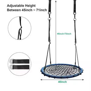 Zoshine tùy chỉnh trẻ em của cây thép <span class=keywords><strong>Swing</strong></span> thân thiện với môi ghế an toàn cho vui vẻ và vui vẻ thời gian ở nhà hoặc vườn - Product Image 4