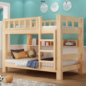 Современная Двухярусная двухъярусная кровать для детей, аренда с завода - Product Image 3