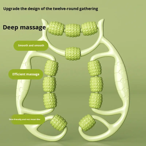 Chân Massager hình vòng đùi con lăn massage Stick PP + EVA chất liệu 26cm chiều dài cơ bắp thư giãn giảm béo chân công cụ - Product Image 5