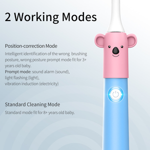 Spazzolino Elettrico per Bambini con Promemoria Postura Corretta, Ricaricabile IPX7, Vendita Diretta dalla Fabbrica - Product Image 2