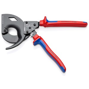 Système de ciseaux à cliquet industriels à 3 niveaux, lames en acier au carbone, poignée souple - Product Image 2