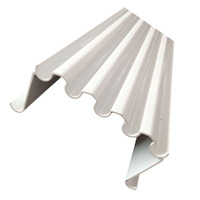Profilé en U en PVC extrudé, profilé plastique renforcé sur mesure, durable, pour la construction, l'industrie, la cuisine, l'extérieur
