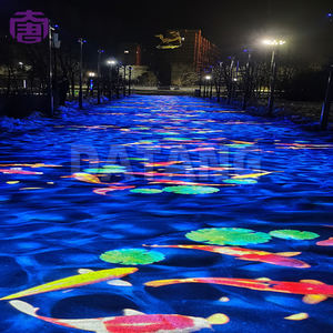 Luz LED con efecto ondulado IP65 para exteriores, para patios, hoteles y decoraciones navideñas - Product Image 1