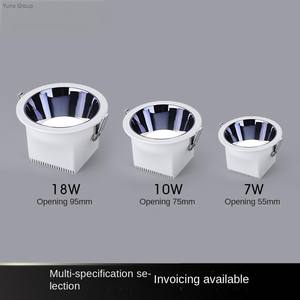 Plafonnier LED encastré COB pour couloir intérieur, bureau à domicile, 7W 10W 12W, commercial, anti-éblouissement, moderne, IP65, 90mm, projecteur LED - Product Image 3