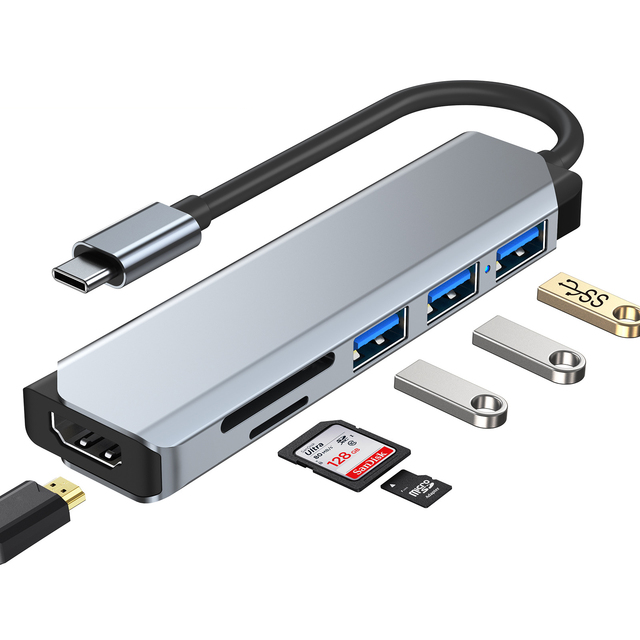 High Speed 10+ Port USB 3.0 Type-C Hub with 3A Fast Charging Aluminum Alloy Material New Design