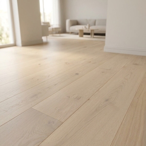 พื้นไม้โอ๊คขาวยุโรปสีตามสั่ง ไม้โอ๊คแท้ ไม้เอ็นจิเนียร์วูด <span class=keywords><strong>ราคา</strong></span>โรงงานกวางโจว พื้นไม้แผ่นกว้าง - Product Image 1