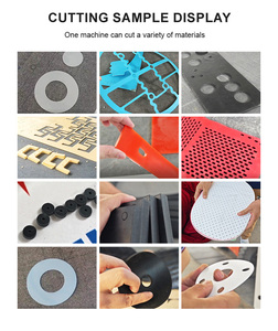 Tự động cho ăn ± 0.1mm chính xác <span class=keywords><strong>CNC</strong></span> rung dao cao su Gasket Máy cắt 700x1000mm - Product Image 6