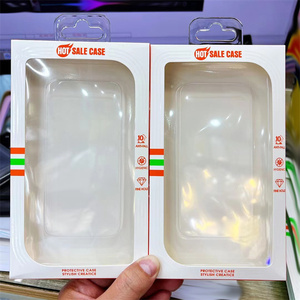 Factory Independent Clear Hook Paper Packaging <strong>Box</strong> <strong>for</strong> <strong>iPhone</strong> 14 Plus 11 Pro 12 13 Samsung OPPO Vivo Huawei Mobile Phone Case - Product Image 1
