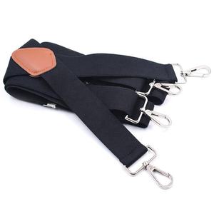 Haute qualité couleur noir pur X forme 4 Clips crochet boucle jarretelle réglable pour hommes - Product Image 2