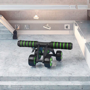 Rodillo de Ejercicio para Fortalecer los Músculos del Core, Kit de Ejercicios Abdominales 10 en 1 con Agarraderas, Cuerda para Saltar, Barra para Flexiones, Material PP - Product Image 3