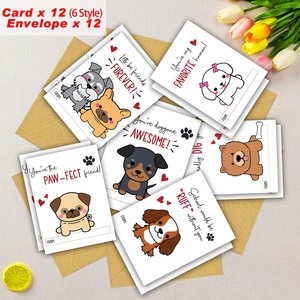 Thẻ Ngày Valentine cao cấp với dịch vụ cá nhân trống bên trong để ghi chú viết tay, Thiệp Mừng đồng nghiệp hoàn hảo - Product Image 3