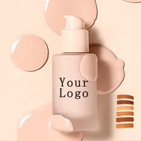 Base de Maquillaje Mineral de Alta Calidad, Personalizable y de Venta al Por Mayor, Resistente al Agua, con Cambio de Color, Cobertura Total, Acabado Mate