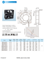 Ventilateur axial silencieux AM6020H5B 6020 6cm 5V 12V 24V, mini ventilateur de refroidissement DC sans balais haute vitesse 60x60x20mm, roulements à billes et à manchon