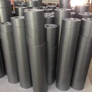 48 Mét x 50m tốt dính Bạc PVC Duct Ống gói băng cho mỹ thị trường - Product Image 5