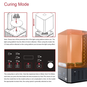 Equipo de Laboratorio Dental para Limpieza y Curado de Modelos <span class=keywords><strong>Dentales</strong></span> UW-01, Máquina de Lavado y Curado para Sistema de Impresión 3D en Resina - Product Image 4
