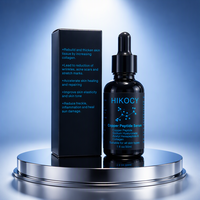 Sérum pour le visage HIKOCY au collagène, réparateur et raffermissant, boostant la peau, avec peptide de cuivre bleu GHK-Cu et acide hyaluronique