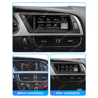 MEKEDE MNX Android 14 1920*720 resolusi Radio mobil navigasi GPS layar sentuh untuk Audi A5 2008-2016 Car-play Auto