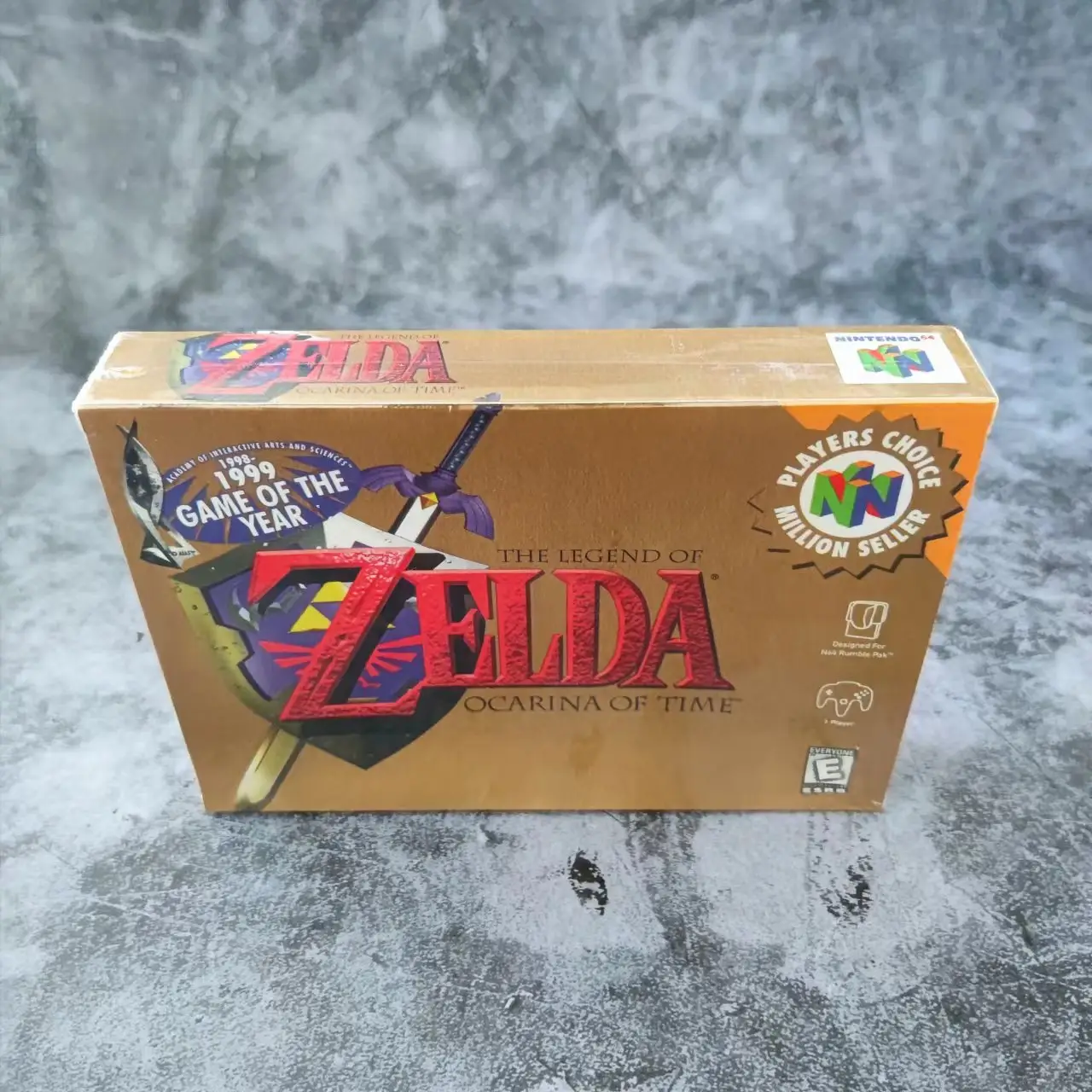 In magazzino zelda N64 gioco di carte serie per nintendo 64 con scatola di imballaggio