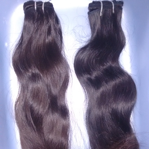 Extensiones de Cabello remy brasileño 100% natural, cabello Natural virgen indio sin caída y sin enredos, sin procesar - Product Image 1