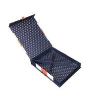Boîte à vêtements de stockage de logo personnalisé de haute qualité emballage cadeau en papier magnétique rigide pour chaussettes sous-vêtements estampage par stratification mate