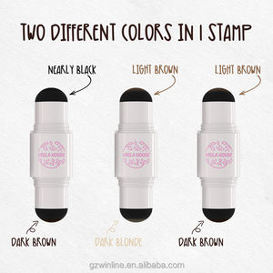VIOLA HOUSE 2 in 1 Eyebrow <strong>Stamp</strong> <strong>Kit</strong> Waterproof Long Lasting <strong>Brow</strong> <strong>Stamp</strong> Light Brown Dark Blonde Two Shades Private Label <strong>Kit</strong> - Product Image 5