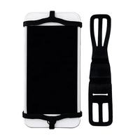 Support de téléphone et tablette en silicone pour vélo, étanche, compatible bureau et lit, hauteur réglable, taille personnalisable, fixation sur guidon