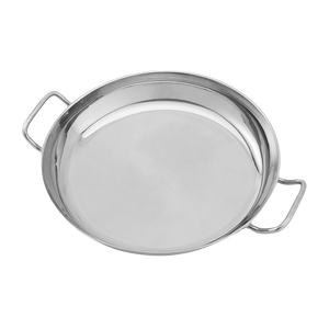 Récipient alimentaire de taille régulière Équipement de cuisine Buffet Restauration Poêle à <span class=keywords><strong>paella</strong></span> en acier inoxydable Espagne - Product Image 1