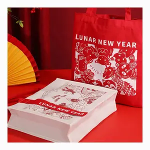 2024 nuevas bolsas de regalo de lona con impresión personalizada para presentaciones únicas y memorables bolsas fabricadas en China