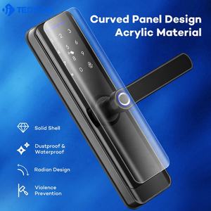 थोक फैदुरा डिजिटल जस्ता मिश्र धातु सुरक्षित कीलेस इलेक्ट्रॉनिक फिंगरप्रिंट डोर लॉक वॉयस कंट्रोल - Product Image 2