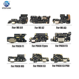 Placa de carga flexible para Xiaomi <span class=keywords><strong>MI</strong></span> A1, A2, A3, POCO F1, F2 pro, F3, M3, X3, X3pro, Conector de carga USB, con micrófono - Product Image 1