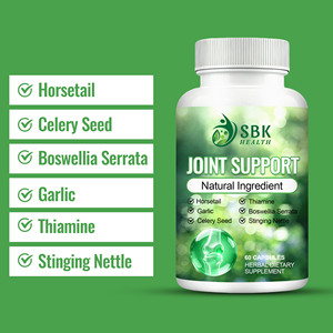 Private Label Joints Support Capsules with Proprietary Herbal Blend Celery <b>Seed</b> and Boswellia Serrata Thiamine Capsules - Product Image 4